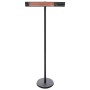 Sunred Calefactor pie Royal Diamond Dark oro rosa carbono negro 2500 W de , Estufas para terrazas - Ref: Foro24-428808, Preci...