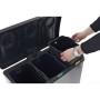 EKO Cubo de basura de pedal Rejoice 3x12 L plateado mate de , Contenedores de residuos - Ref: Foro24-440033, Precio: 114,93 €...