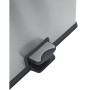 EKO Cubo de basura de pedal Rejoice 3x12 L plateado mate de , Contenedores de residuos - Ref: Foro24-440033, Precio: 114,93 €...
