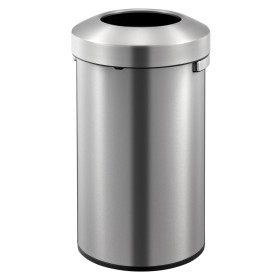 EKO Cubo de basura con pedal Urban 90 L plateado mate de , Contenedores de residuos - Ref: Foro24-440065, Precio: 213,65 €, D...