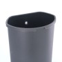 EKO Cubo de basura de pedal Shell 50 L plateado mate de , Contenedores de residuos - Ref: Foro24-440038, Precio: 138,45 €, De...