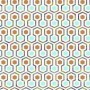 Noordwand Papel de pared Good Vibes Hexagon Pattern verde y naranja de , Papel pintado - Ref: Foro24-440446, Precio: 22,00 €,...