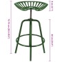 Esschert Design Taburete con forma de asiento de tractor verde de , Taburetes de cocina - Ref: Foro24-442364, Precio: 105,60 ...