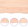 Encimera de baño madera maciza sin tratar 220x30x(2-6) cm de , Encimeras - Ref: Foro24-3156082, Precio: 105,85 €, Descuento: %
