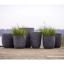 Capi Macetero Waste Smooth gris 43x41 cm de , Maceteros y jardineras - Ref: Foro24-442104, Precio: 70,53 €, Descuento: %