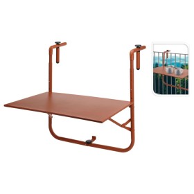 ProGarden Mesa de balcón terracota mate de , Mesas de jardín - Ref: Foro24-446761, Precio: 59,67 €, Descuento: %