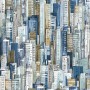 Noordwand Papel pintado Friends & Coffee Cities and Skyline azul de , Papel pintado - Ref: Foro24-444834, Precio: 31,35 €, De...