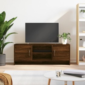 Mueble para TV madera de ingeniería roble marrón 102x30x37,5 cm de , Muebles TV - Ref: Foro24-823260, Precio: 60,98 €, Descue...