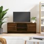 Mueble para TV madera de ingeniería roble marrón 102x30x37,5 cm de , Muebles TV - Ref: Foro24-823260, Precio: 60,98 €, Descue...