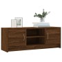 Mueble para TV madera de ingeniería roble marrón 102x30x37,5 cm de , Muebles TV - Ref: Foro24-823260, Precio: 60,98 €, Descue...