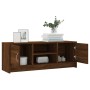 Mueble para TV madera de ingeniería roble marrón 102x30x37,5 cm de , Muebles TV - Ref: Foro24-823260, Precio: 60,98 €, Descue...