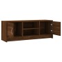 Mueble para TV madera de ingeniería roble marrón 102x30x37,5 cm de , Muebles TV - Ref: Foro24-823260, Precio: 60,98 €, Descue...