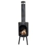 Esschert Design Calentador de terraza redondo negro de , Chimeneas - Ref: Foro24-441000, Precio: 188,97 €, Descuento: %
