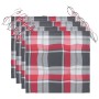 Sillas comedor de jardín 3 uds madera maciza acacia y cojines de , Sillas de jardín - Ref: Foro24-3064441, Precio: 290,35 €, ...