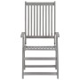 Sillas reclinables jardín y cojines 2 uds madera maciza acacia de , Sillas de jardín - Ref: Foro24-3064705, Precio: 174,95 €,...