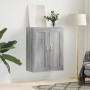 Armario de pared madera ingeniería gris Sonoma 69,5x34x90 cm de , Aparadores - Ref: Foro24-835016, Precio: 76,01 €, Descuento: %