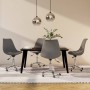 Sillas de comedor giratorias 4 unidades tela gris claro de , Sillas de comedor - Ref: Foro24-3085379, Precio: 226,38 €, Descu...