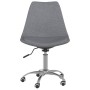 Sillas de comedor giratorias 4 unidades tela gris claro de , Sillas de comedor - Ref: Foro24-3085379, Precio: 226,38 €, Descu...