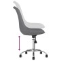 Sillas de comedor giratorias 4 unidades tela gris claro de , Sillas de comedor - Ref: Foro24-3085379, Precio: 226,38 €, Descu...