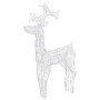 Reno de Navidad 90 LED acrílico 60x16x100 cm de , Luces de Navidad - Ref: Foro24-289961, Precio: 79,90 €, Descuento: %
