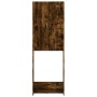 Armario de lavadora color roble ahumado 64x25,5x190 cm de , Accesorios para lavadoras y secadoras - Ref: Foro24-813191, Preci...