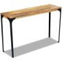 Mesa consola madera de mango 120x35x76 cm de , Mesas auxiliares - Ref: Foro24-243339, Precio: 140,02 €, Descuento: %