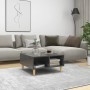 Mesa de centro madera contrachapada gris brillante 60x60x30 cm de , Mesas de centro - Ref: Foro24-805985, Precio: 44,13 €, De...