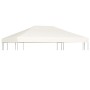 Toldo de cenador 310 g/m² 4x3 m blanco crema de , Cubiertas para carpas y cenadores - Ref: Foro24-44783, Precio: 84,53 €, Des...