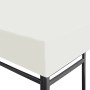 Toldo de cenador 310 g/m² 4x3 m blanco crema de , Cubiertas para carpas y cenadores - Ref: Foro24-44783, Precio: 84,53 €, Des...