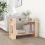 Estantería/divisor de espacios madera maciza pino 80x35x56,5 cm de , Librerías y estanterías - Ref: Foro24-813894, Precio: 33...