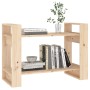 Estantería/divisor de espacios madera maciza pino 80x35x56,5 cm de , Librerías y estanterías - Ref: Foro24-813894, Precio: 33...
