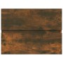 Mueble de lavabo contrachapado roble ahumado 60x38,5x45 cm de , Muebles de baño - Ref: Foro24-815648, Precio: 47,61 €, Descue...