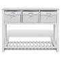 Aparador de almacenaje blanco de , Aparadores - Ref: Foro24-242432, Precio: 166,15 €, Descuento: %