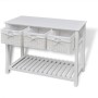 Aparador de almacenaje blanco de , Aparadores - Ref: Foro24-242432, Precio: 166,15 €, Descuento: %