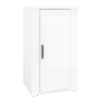 Aparador de madera contrachapada blanco brillante 40x33x70 cm de , Aparadores - Ref: Foro24-819414, Precio: 60,25 €, Descuent...