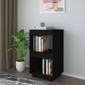 Estantería de madera maciza de pino negro 40x35x71 cm de , Librerías y estanterías - Ref: Foro24-810843, Precio: 48,70 €, Des...