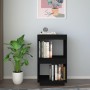 Estantería de madera maciza de pino negro 40x35x71 cm de , Librerías y estanterías - Ref: Foro24-810843, Precio: 48,70 €, Des...