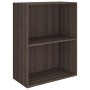 Estantería de madera de ingeniería gris Sonoma 60x31x78 cm de , Librerías y estanterías - Ref: Foro24-340213, Precio: 34,58 €...