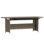 Set de muebles de jardín 3 pzas y cojines ratán sintético gris de , Conjuntos de jardín - Ref: Foro24-3098168, Precio: 844,35...