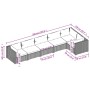 Set de muebles de jardín 6 pzas y cojines ratán sintético gris de , Conjuntos de jardín - Ref: Foro24-3101709, Precio: 728,38...