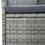 Juego de comedor de jardín 9 piezas con cojines gris de , Conjuntos de jardín - Ref: Foro24-3103599, Precio: 867,18 €, Descue...