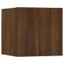 Muebles para TV de pared 8 uds roble marrón 30,5x30x30 cm de , Muebles TV - Ref: Foro24-3120325, Precio: 158,50 €, Descuento: %