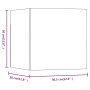 Muebles para TV de pared 8 uds roble marrón 30,5x30x30 cm de , Muebles TV - Ref: Foro24-3120325, Precio: 158,50 €, Descuento: %