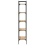 Librería de 5 estantes madera roble Sonoma 56x31,5x174 cm de , Librerías y estanterías - Ref: Foro24-833344, Precio: 61,88 €,...