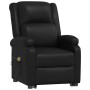 Sillón de masaje elevable cuero sintético negro de , Sillones de masaje eléctricos - Ref: Foro24-3109457, Precio: 312,26 €, D...