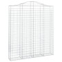 Cestas de gaviones 5 uds forma de arco hierro 200x30x220/240 cm de , Maceteros y jardineras - Ref: Foro24-3145559, Precio: 64...