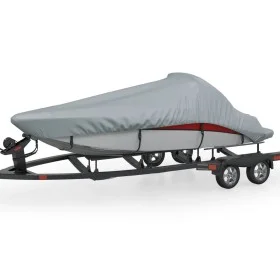 Funda para barcos gris 660x315 cm de vidaXL, Cubiertas para almacenamiento de barcas - Ref: Foro24-93223, Precio: 76,92 €, De...