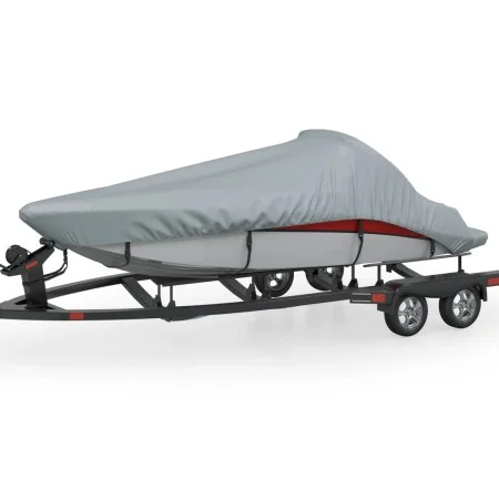 Funda para barcos gris 660x315 cm de vidaXL, Cubiertas para almacenamiento de barcas - Ref: Foro24-93223, Precio: 76,92 €, De...