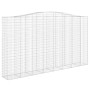 Cestas de gaviones 8 uds forma de arco hierro 400x50x220/240 cm de , Maceteros y jardineras - Ref: Foro24-3146040, Precio: 2,...