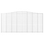 Cestas de gaviones 7 uds forma de arco hierro 400x30x180/200 cm de , Maceteros y jardineras - Ref: Foro24-3145883, Precio: 1,...